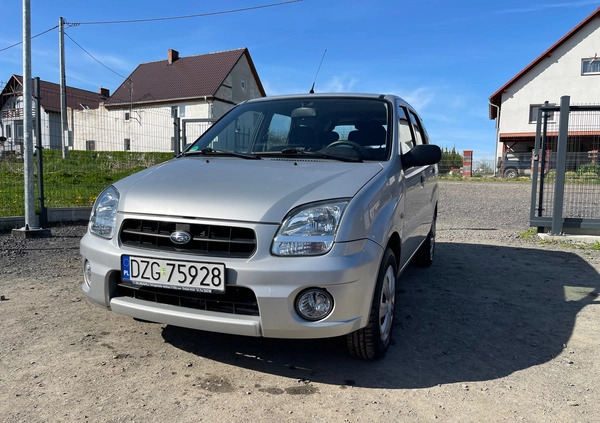 Subaru Justy cena 12499 przebieg: 125000, rok produkcji 2003 z Wojcieszów małe 277